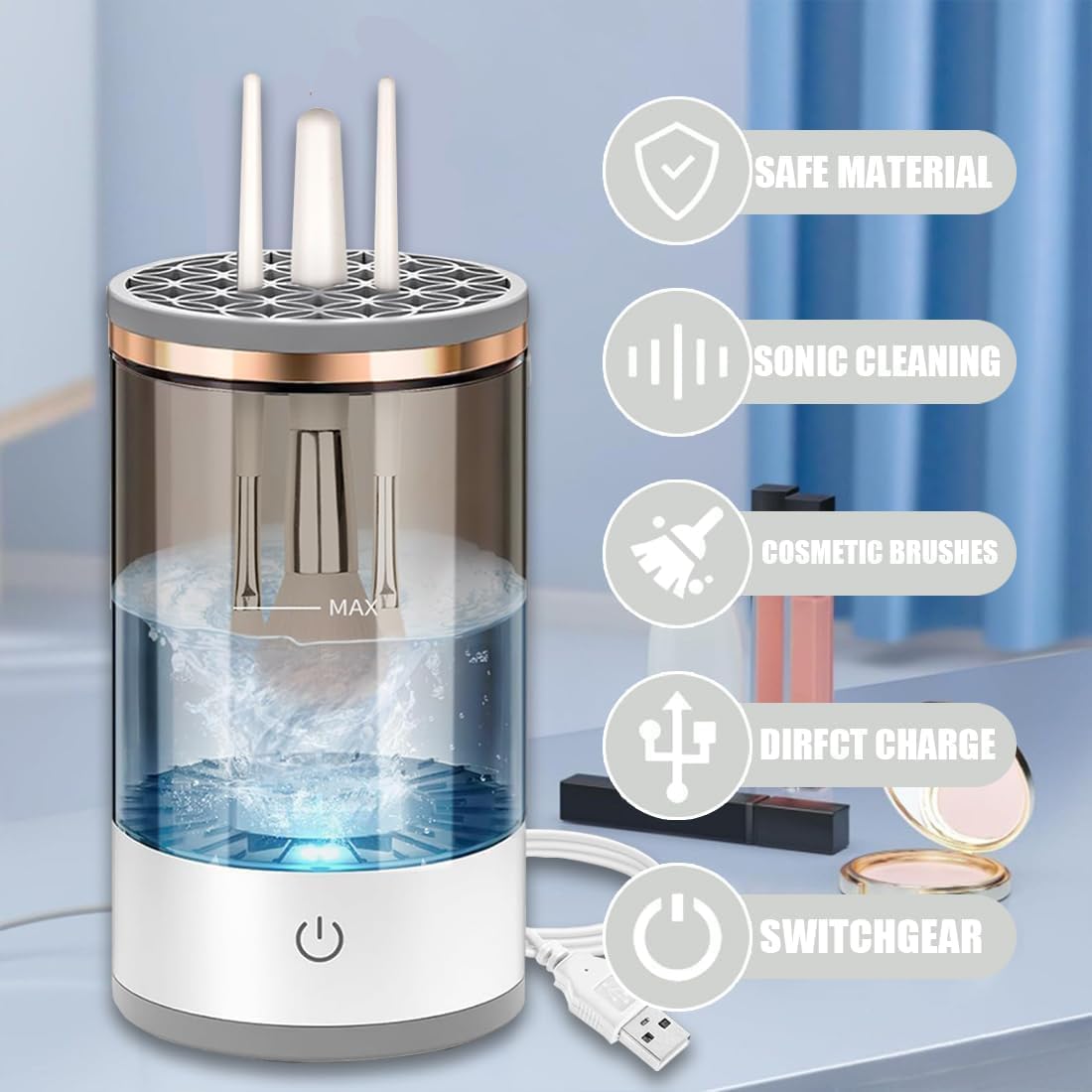 ComfyNest™ - Makeup Brush Cleaner ComfyNest