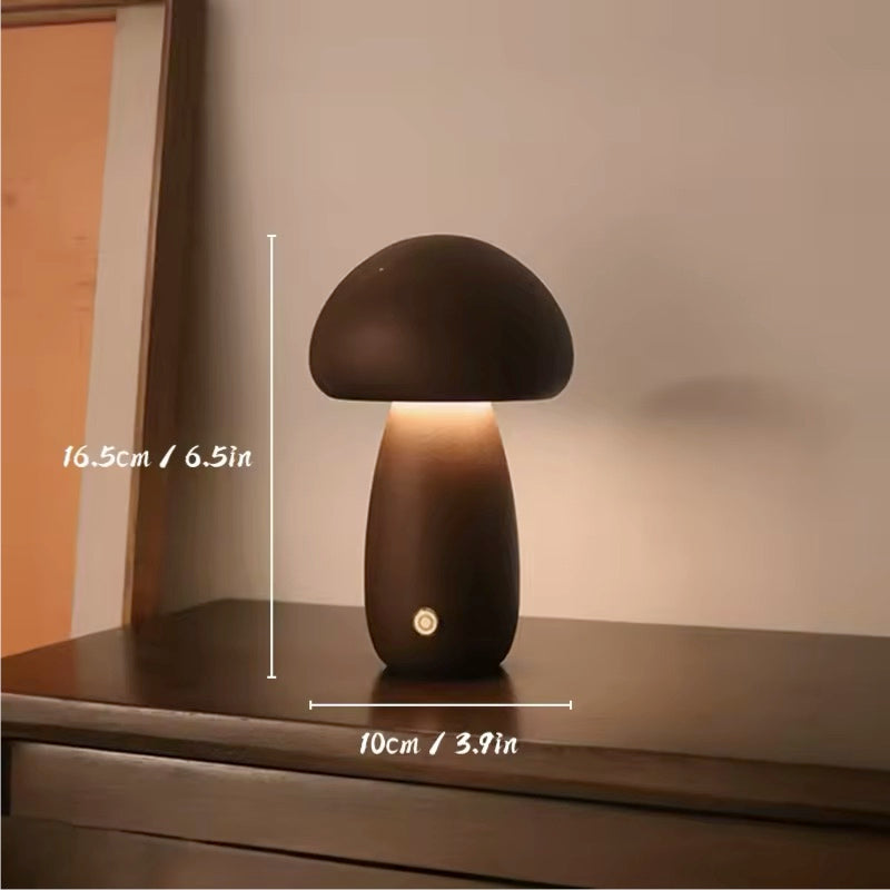 ComfyNest™ - Wood Mushroom Light