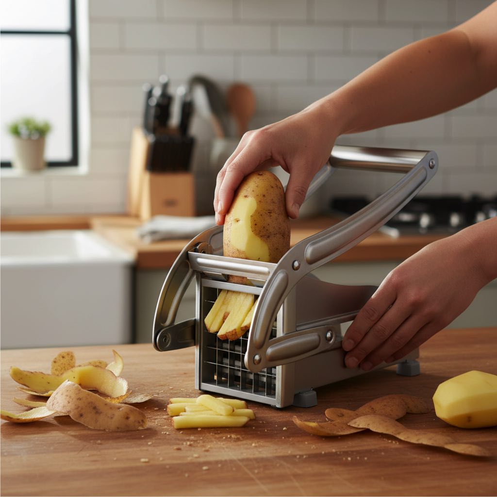 ComfyNest™ - Stainless Steel Potato Cutter ComfyNest