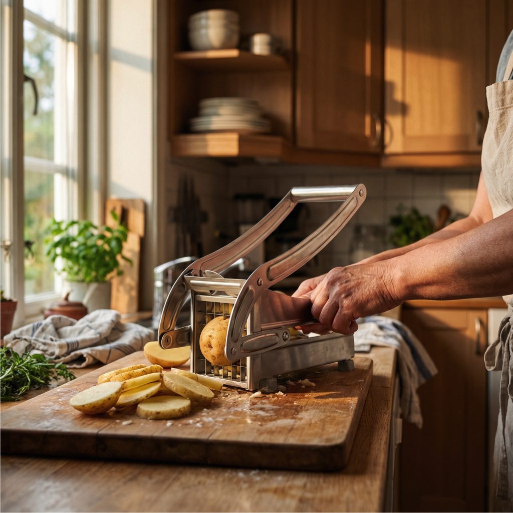 ComfyNest™ - Stainless Steel Potato Cutter ComfyNest